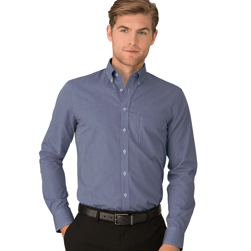 Pippa Check Mens Long Sleeve Shirt | Welborne Corporate Image
