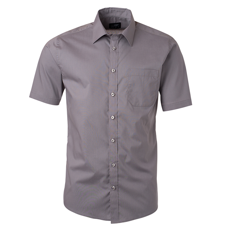 Men's Short Sleeve Poplin Shirt | Welborne Corporate Image